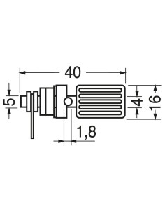 Abrazadera de cable 30A -... 2