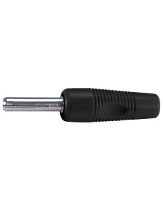 Banana plug 4mm - Black