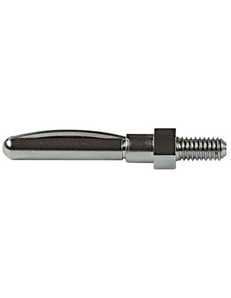 Fiche banane de 4 mm pour montage sur panneau