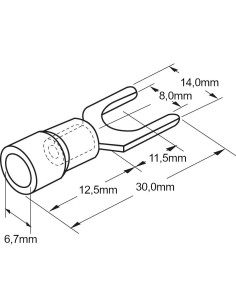 Insulated fork terminal... 2