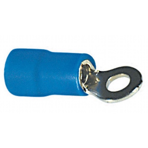 Insulated cable lug 8.0mm 27A - Blue