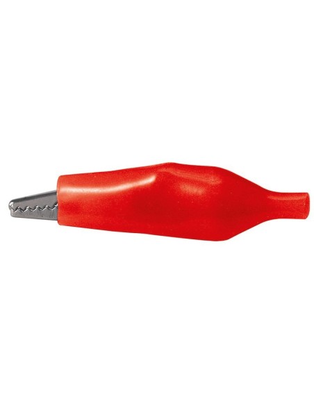 Crocodile isolé rouge 25mm