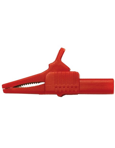 CAT III 1000V rouge 83mm pince crocodile isolée avec prise banane 4mm