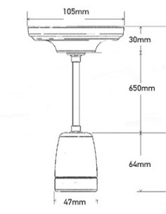 V-TAC VT-7998-BR 3810... 2