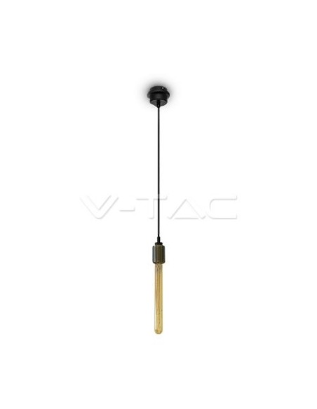 V-TAC VT-7999-B 3813 LED-Metall-Kronleuchter mit E27-Fassung (max. 60 W) Farbe Bronze Gold