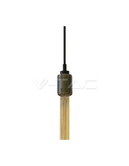 V-TAC VT-7999-B 3813 LED Metalen Kroonluchter met E27 Lamphouder (Max 60W) Kleur Brons Goud