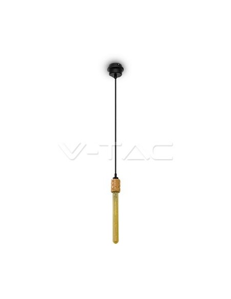 V-TAC VT-7999 3815 Luminaire en métal à LED avec douille E27 (Max 60W) Couleur Pink Gold