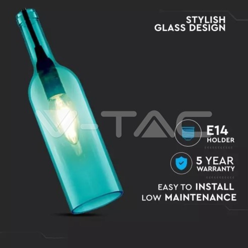 V-TAC VT-7558-BL 3768 LED Glass...