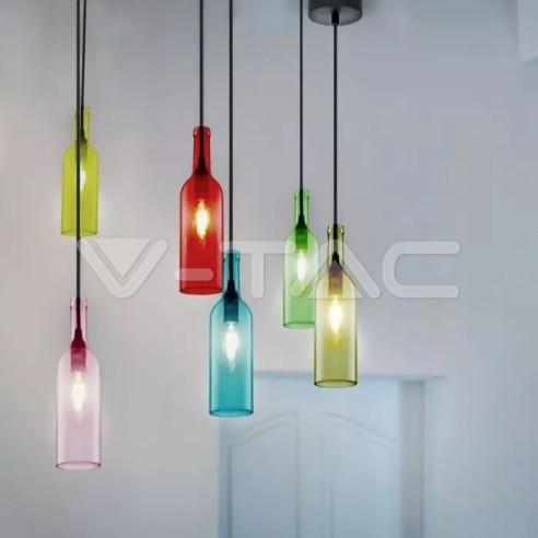 V-TAC VT-7558-GN 3767 LED Glazen Fles...