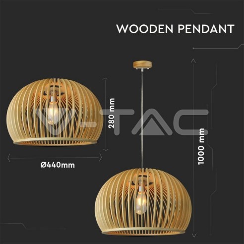 V-TAC VT-4280 40541 Lampadario LED in...