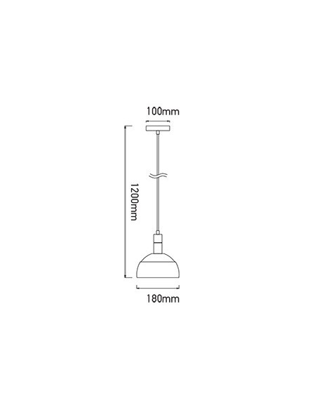 V-TAC VT-7100-WH 3920 LED-Kronleuchter mit Aluminium-Lampenschirm und E14-Fassung (Max 60W) Weiß