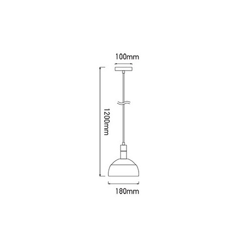 V-TAC VT-7100-G 3922 Lampadario LED...