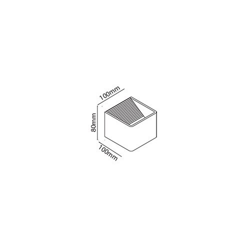 V-TAC VT-758 7084 LED Quadratische...