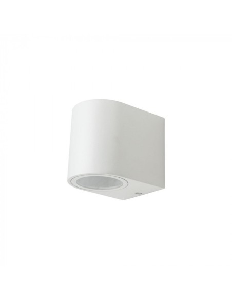V-TAC VT-7651 7540 Ampoule murale ronde à LED GU10 (Max 35W) Blanc IP44