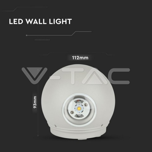 V-TAC VT-836 8301 Lampada LED da Muro...