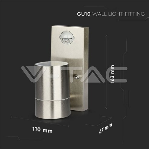 V-TAC VT-7621PIR 7502 LED-Wandleuchte...