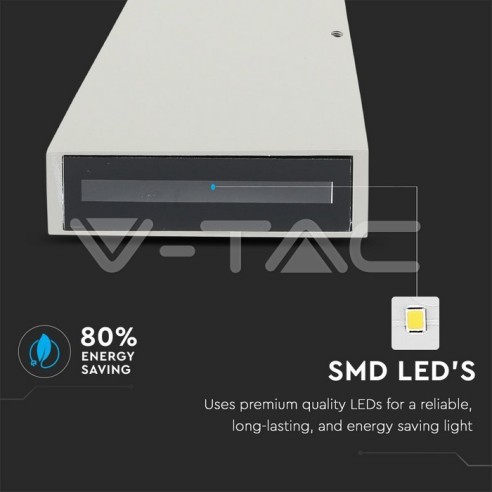 V-TAC VT-826 8299 LED-Wandleuchte 6W...