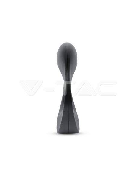 V-TAC VT-811 8310 LED Wandleuchte rund 10W Schwarz Farbe 4000K IP20