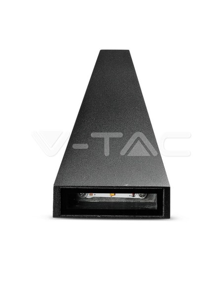 V-TAC VT-826 8298 LED-Wandleuchte 6W Doppelter Lichtstrahl Schwarz Farbe 4000K IP65