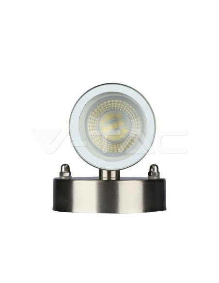 V-TAC VT-7622 7500 Round LED Wall Light 2 GU10 (Max 2*35W) Colour Grey IP44