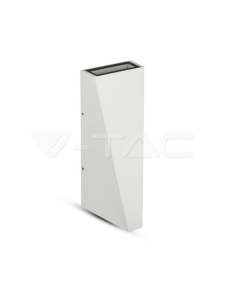 V-TAC VT-826 8296 Lampe murale LED 6W double faisceau blanc 4000K IP65