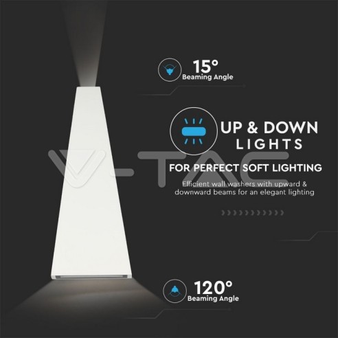 V-TAC VT-826 8296 LED Wandlamp 6W...