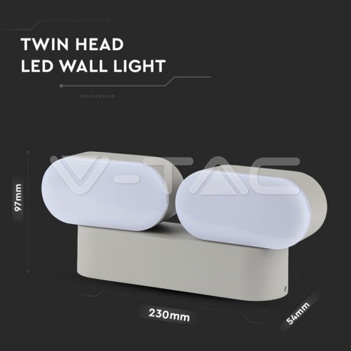 V-TAC VT-814 8294 12W Ovale...