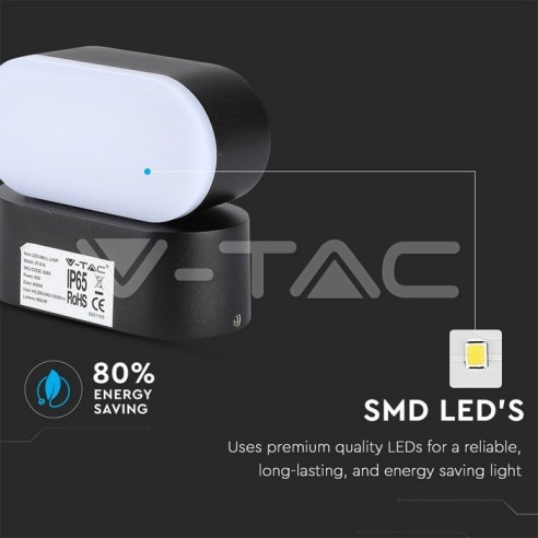 V-TAC VT-816 8289 Lampe murale ovale...