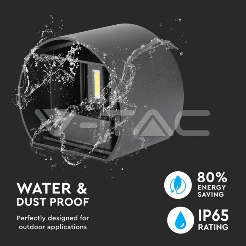 V-TAC VT-756 7090 Rounded LED Wall...