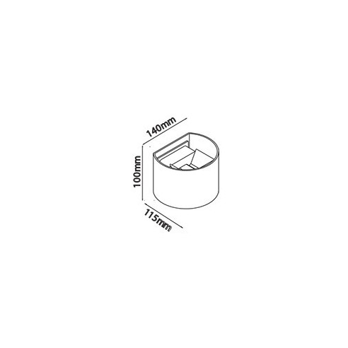 V-TAC VT-756 7091 Afgeronde LED...