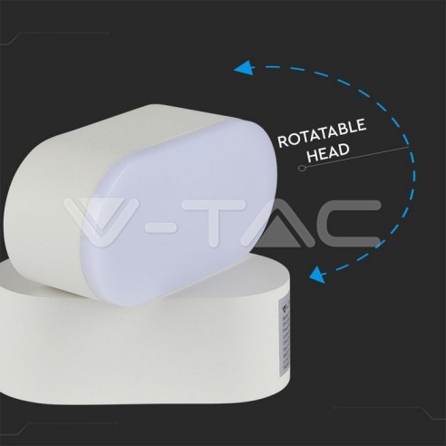 V-TAC VT-816 8287 LED Ovale Wandlamp...