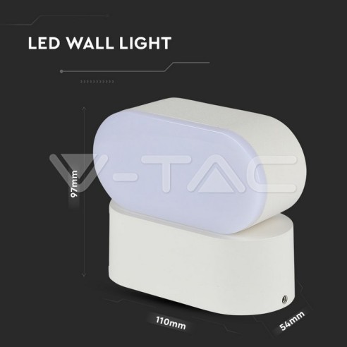 V-TAC VT-816 8287 LED Oval...