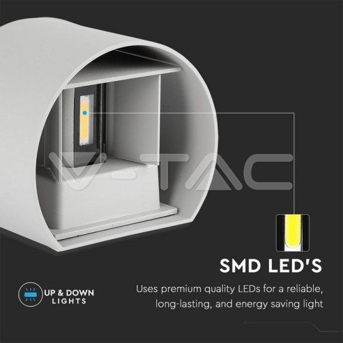 V-TAC VT-756 7092 Rounded LED Wall...