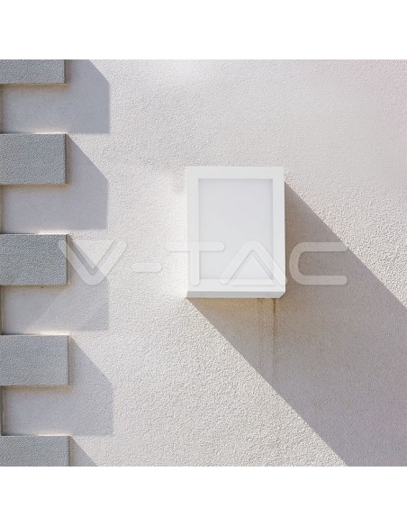 V-TAC VT-822 8334 Lámpara LED de pared 12W 3000K Blanco IP65