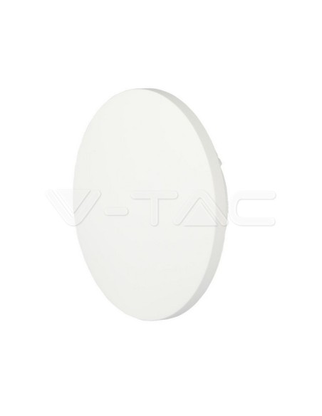 V-TAC VT-741 7525 Lámpara de pared redonda LED 6W Color blanco 4000K IP65