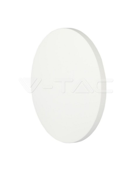 V-TAC VT-743 7527 LED Runde Wandleuchte 9W Weiß Farbe 4000K IP65