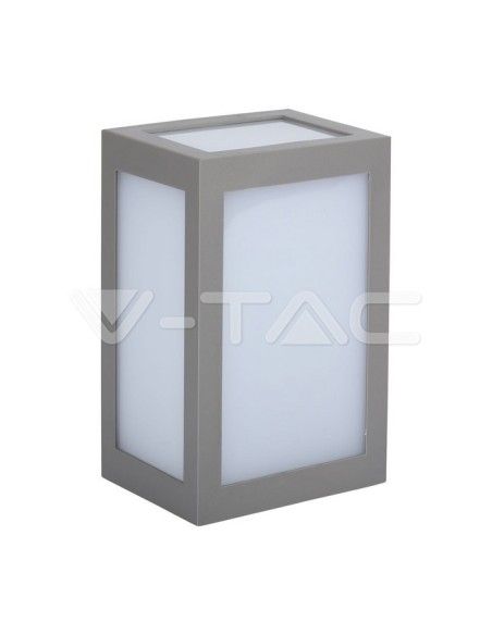 V-TAC VT-822 8338 Lanterne murale LED 12W Couleur Gris 4000K IP65