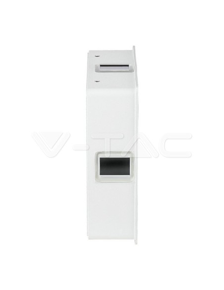 V-TAC VT-704 8209 Aplique cuadrado LED 4W 3000K Blanco IP65