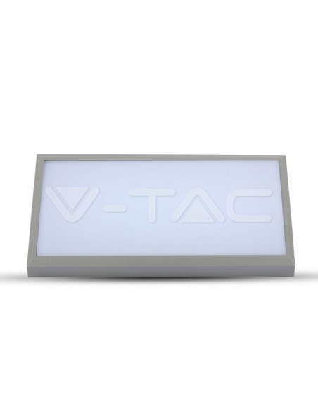 V-TAC VT-8055 8237 20W Corner LED Wall Lamp Light Grey Colour 4000K IP65
