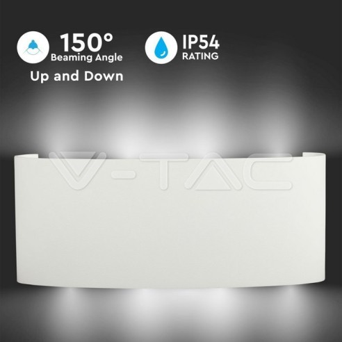 V-TAC VT-848 8617 LED-Wandleuchte 8W...
