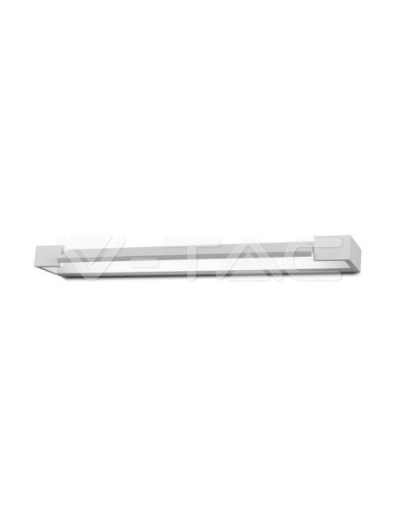 V-TAC VT-819 8533 LED Rectangular Wall Lamp 18W with 90° Rotatable Panel 3000K White IP44