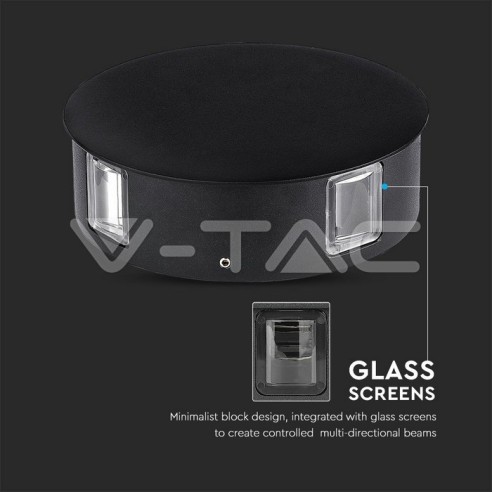 V-TAC VT-706 8215 LED Ronde Wandlamp...