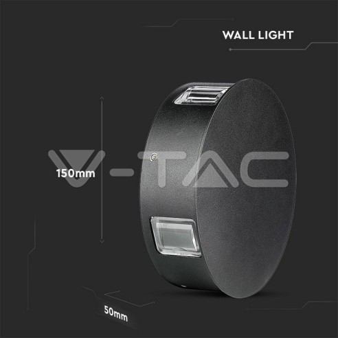 V-TAC VT-706 8215 LED Ronde Wandlamp...