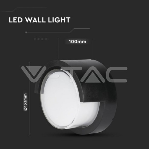 V-TAC VT-831 8609 LED Round Wall...