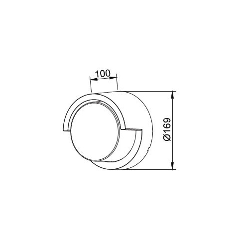 V-TAC VT-827 8538 Applique LED ronde...