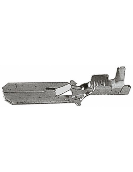 Male Faston 6.35mm TE Connectivity 42241-2 Series Fastin-Faston 250