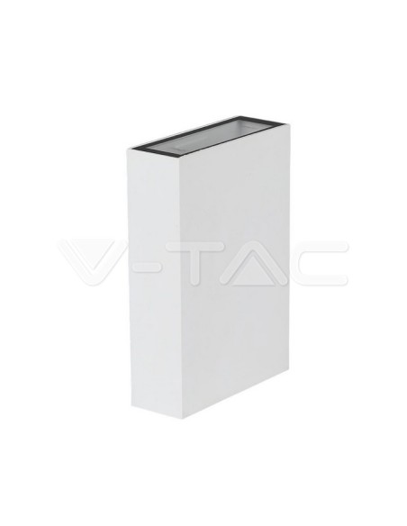 V-TAC VT-844 8560 LED Lámpara de pared rectangular 4W Color blanco 3000K IP65