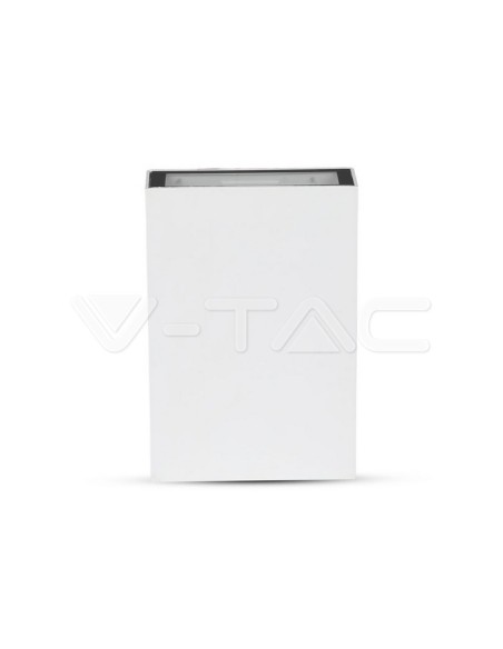 V-TAC VT-844 8560 Lampada LED da Muro Rettangolare 4W Colore Bianco 3000K IP65