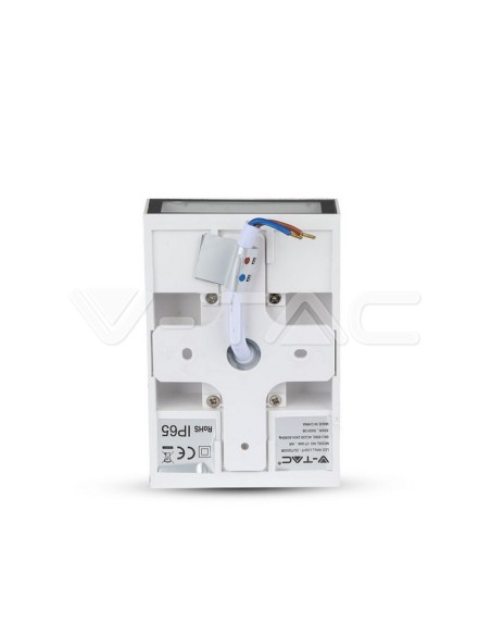 V-TAC VT-844 8560 LED Rectangular Wall Lamp 4W White Colour 3000K IP65