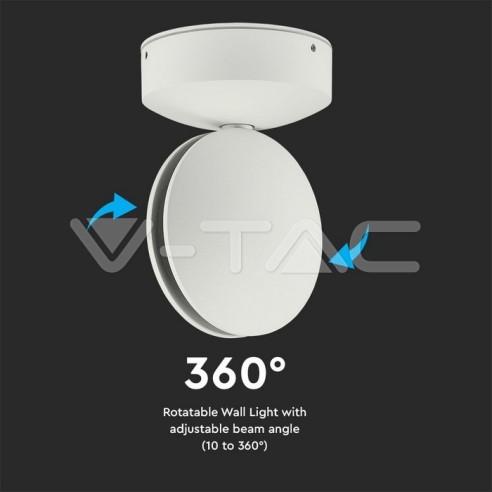 V-TAC VT-707 8218 LED Round Wall Lamp...